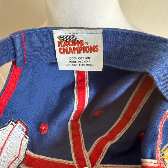 Men’s Blue Racing Champions #48 Jimmie Johnson NASCAR Casual Sporty Baseball Hat - Picture 6 of 6